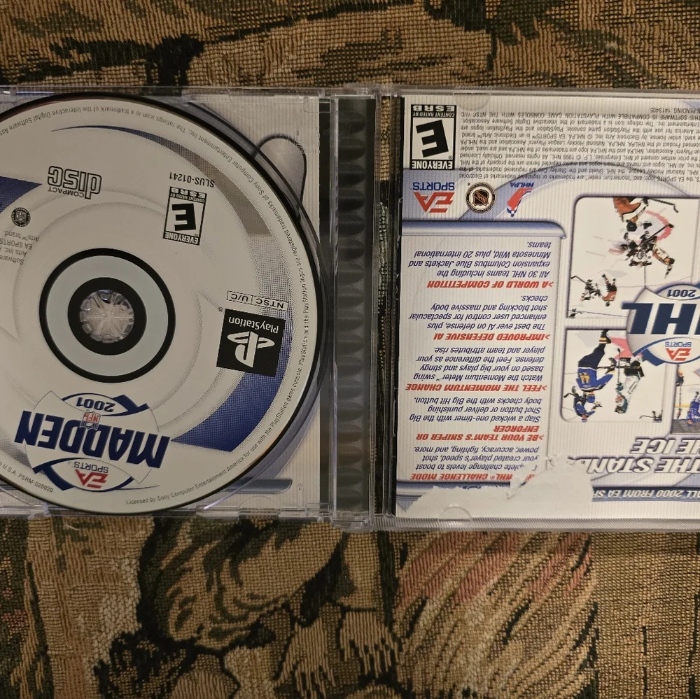 Madden NFL 2001 PlayStation Game like new
